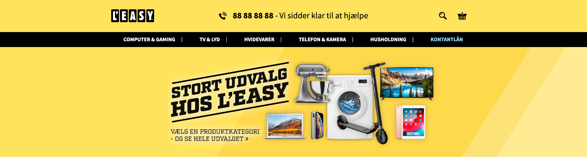 Leasy.dk forside