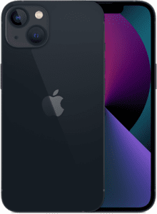 Sort iPhone 13 på afbetaling
